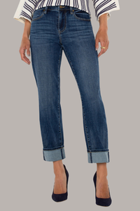 Marley Girlfriend Cuffed Jean | Rushland