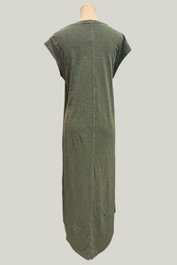 Calabasas Midi Dress | Hunter Green, Black
