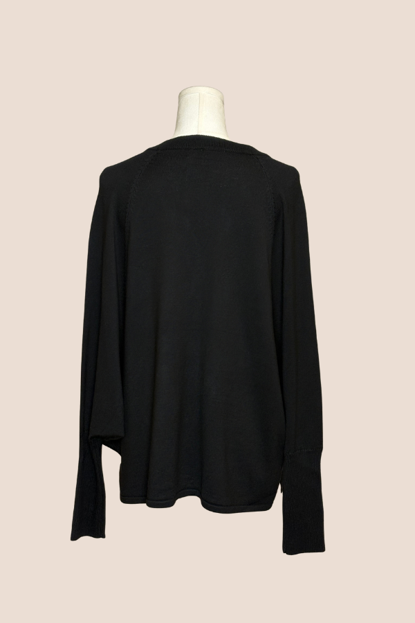Dolman Cardigan | Black