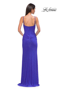 LaFemme 32753 Hot Stone Jersey Corset Gown