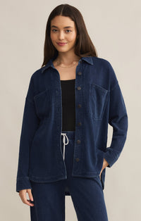 All Day Knit Denim Jacket | Indigo