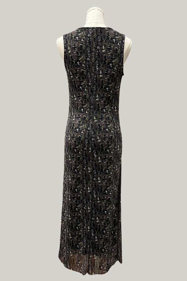 Ruched Midi Dress | Newberry Mesh