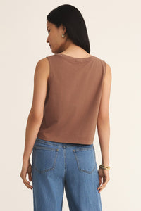 Sloane V-Neck Top | Teakwood