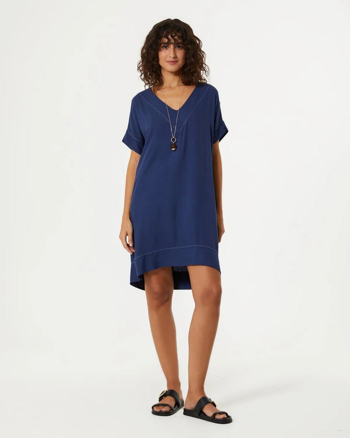Zinzane Short VNK Dress | Azul