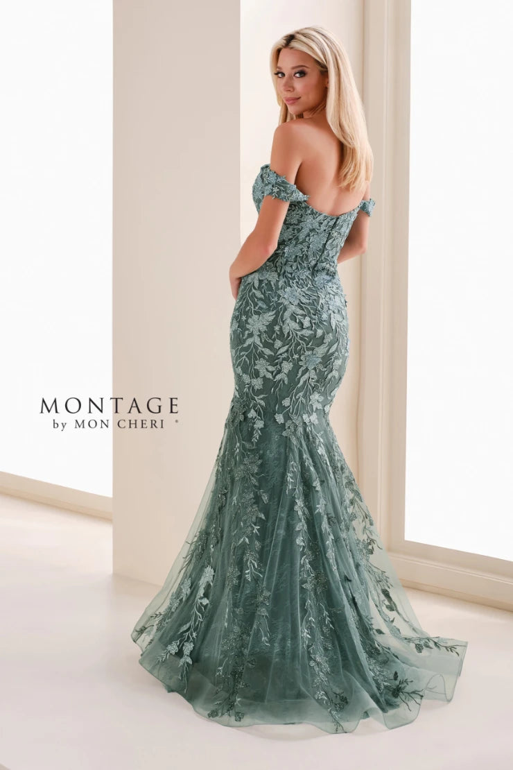 Montage M4210 Sweetheart Tulle Mermaid Gown