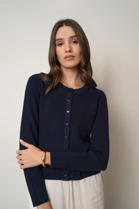 Waffle Cardigan | Eclipse, Popcorn