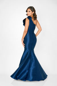 Cameron Blake CB776 One Shoulder Mikado Gown