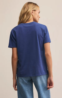 All-American Boyfriend Tee | Yacht Blue