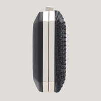 HB-J125 Shimmer Handbag | Black, Nude, Silver