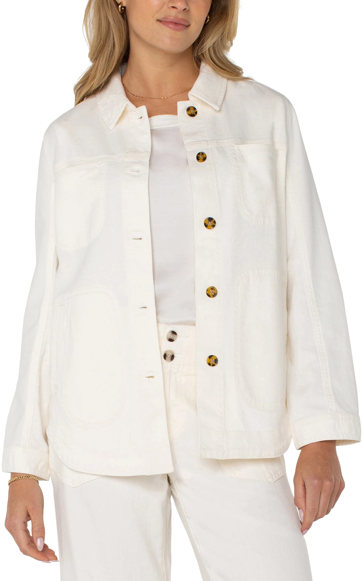 Shirt Jacket | Whipped Cream