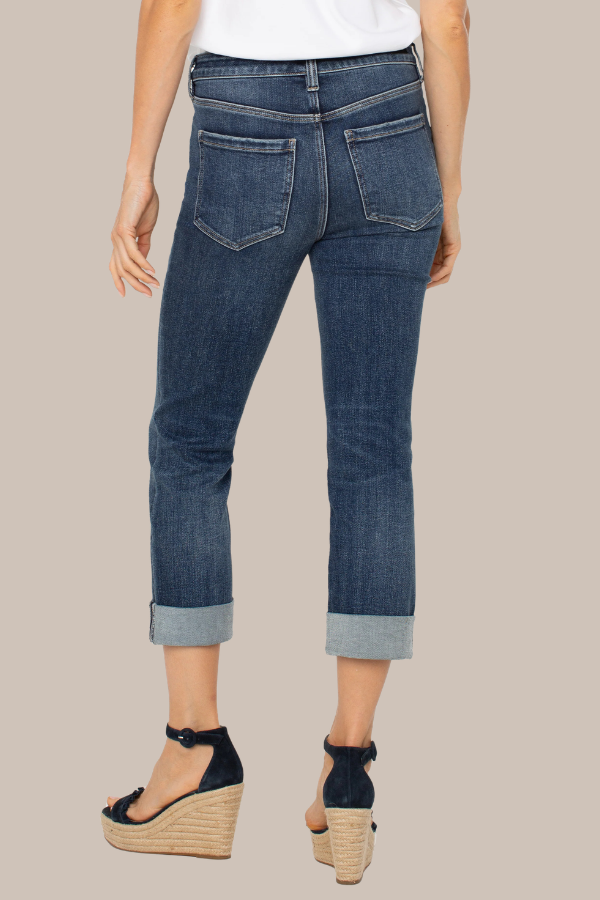 Charlie Crop Cuff Jean 24" Inseam | Wells