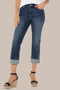 Charlie Crop Cuff Jean 24" Inseam | Wells
