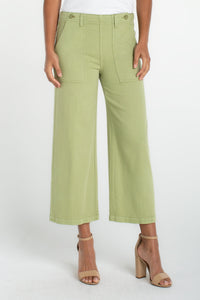 Utility Crop Wide Leg Pant | Lotus