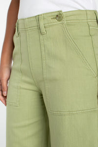 Utility Crop Wide Leg Pant | Lotus