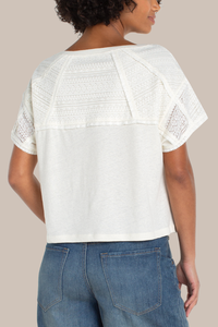 Short Sleeve Dolman Top | Whipped Cream