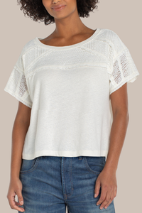 Short Sleeve Dolman Top | Whipped Cream