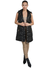 Sam Puffer Vest | Black