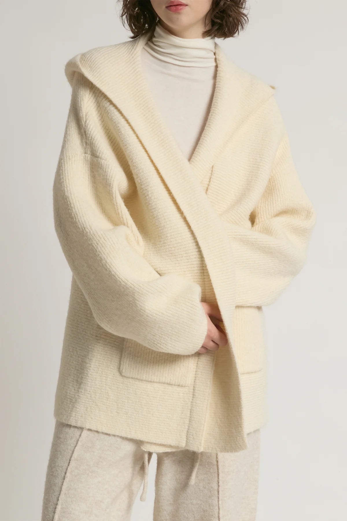 Haven Hoodie Cardigan | Ivory