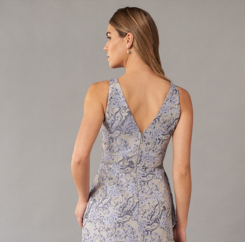Florence Jacquard Fit & Flare Gown Harriman Clothing Co. Florence Jacquard Fit & Flare Gown Harriman Clothing Co.