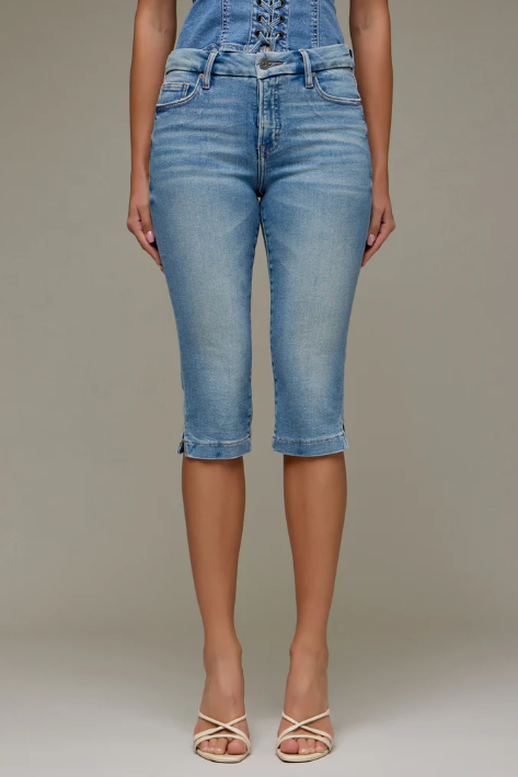 Kenzie Skinny Capri | Vintage Wash