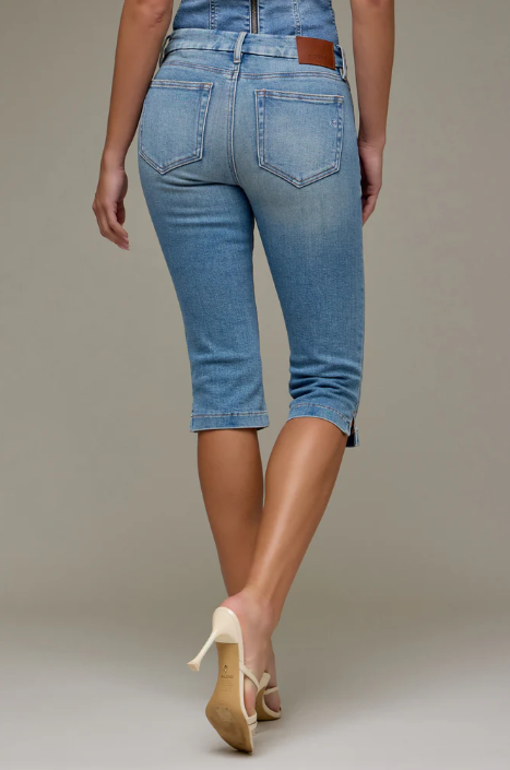 Kenzie Skinny Capri | Vintage Wash