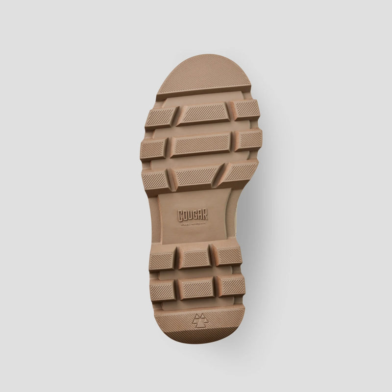 Wedge Waterproof Side Zip Boot | Almond