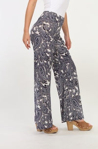 Wide Leg Pant With Waist Band | Wynter