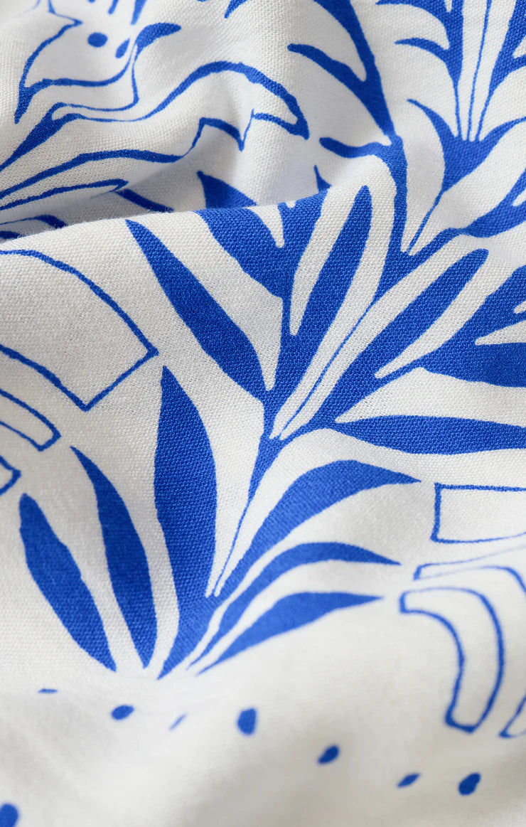 Nadine Palm Maxi Dress | Nautical