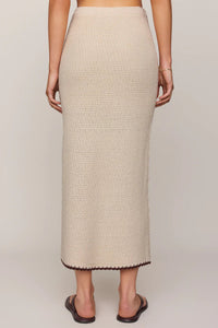 Yessenia Whipstitch Skirt | Linen