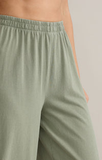 Scout Jersey Flare Pant | Avocado