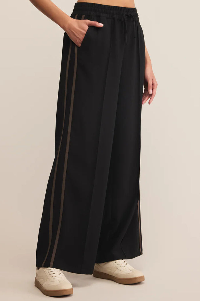 Saunder Track Pant | Black