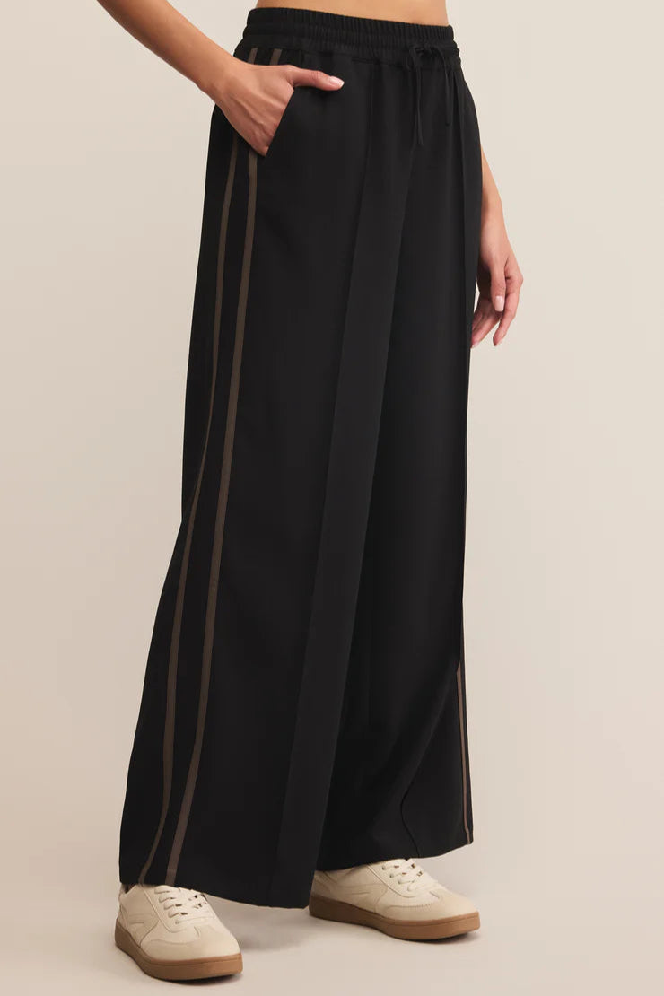 Saunder Track Pant | Black