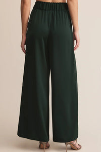 Isolde Satin Pant | Garland Green