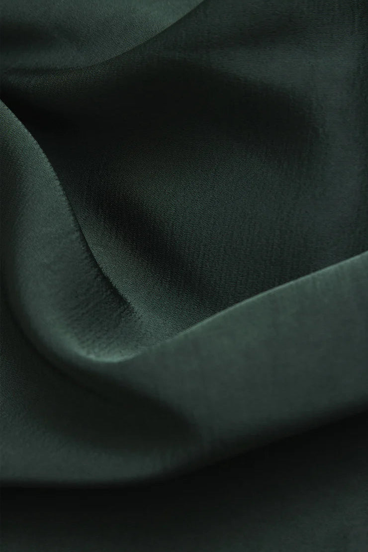 Isolde Satin Pant | Garland Green