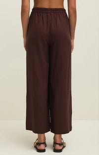 Scout Linen Pant | Chocolate Cherry