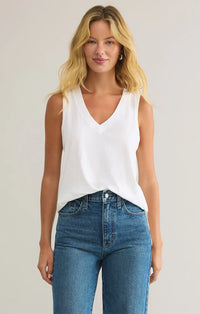Californian Tank | Iced Coffee, Riviera Blue, White, Black