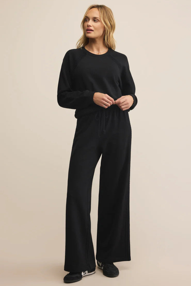 All Around Sweatshirt | Crystal, Black