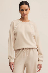 All Around Sweatshirt | Crystal, Black