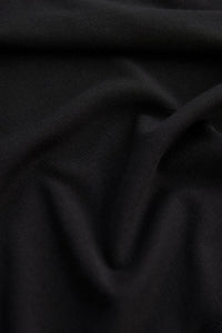 Second Skin Crew Neck Top | Black, Cloud