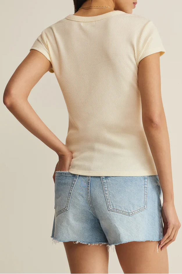 Leisurely Tee | Black, Cloud
