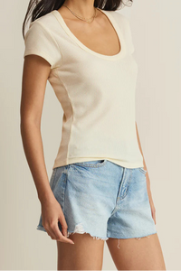 Leisurely Tee | Black, Cloud
