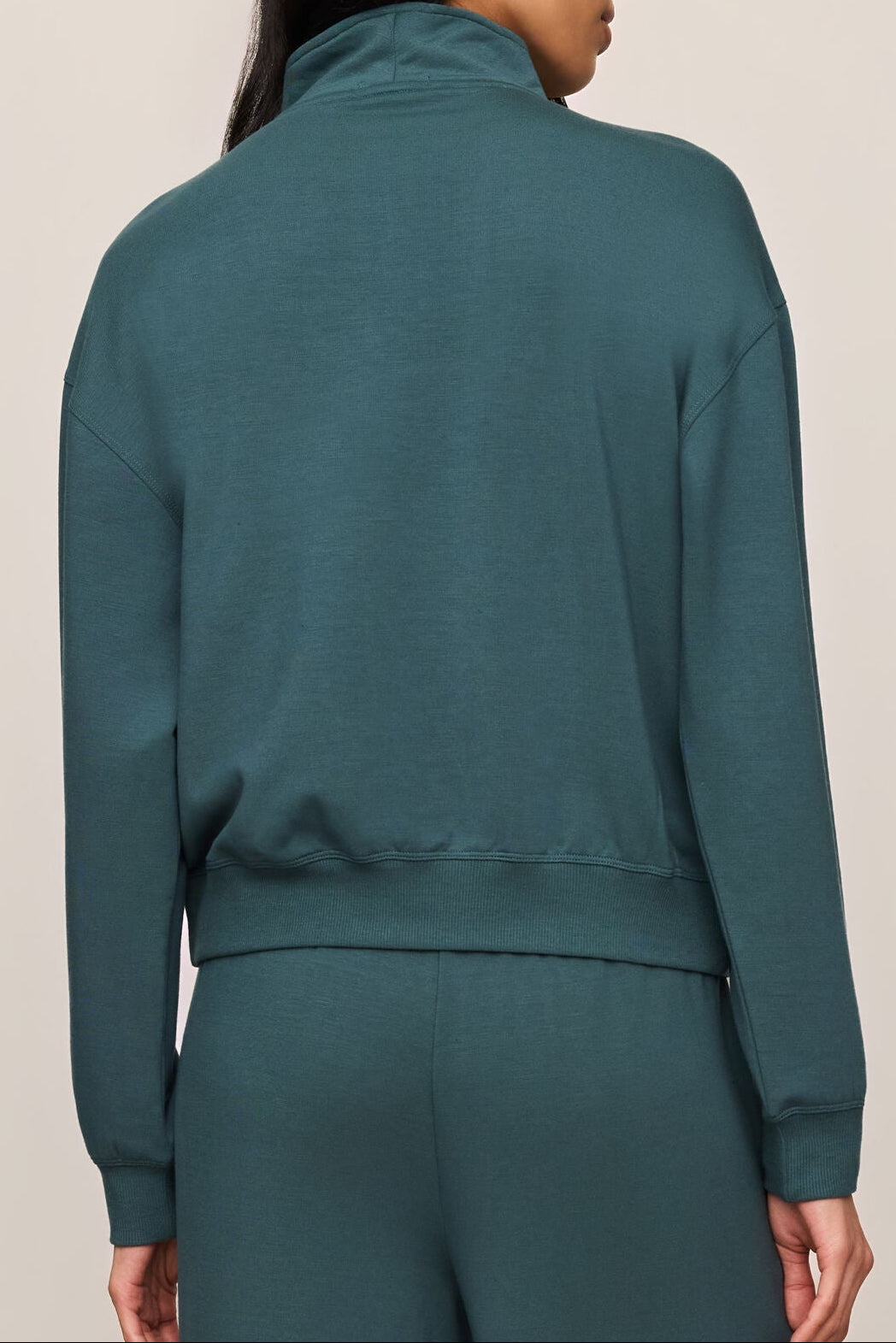 Gate Check Modal Sweatshirt | Emerald Cove, Black