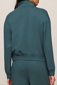 Gate Check Modal Sweatshirt | Emerald Cove, Black