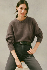 Cirrus Cozy Sweater | Burnt Ash, Macaroon