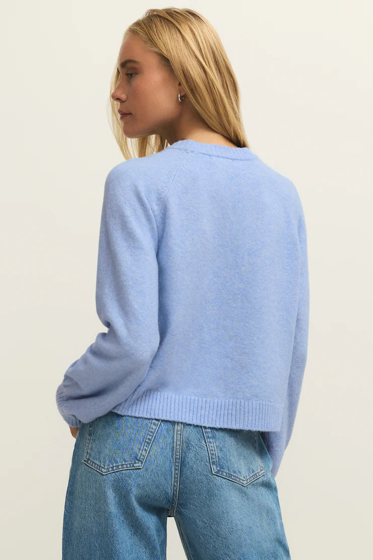 Coming Up Sweater | Blue Light, Pineapple