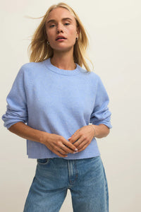 Coming Up Sweater | Blue Light, Pineapple
