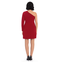 One Shoulder Cocktail Dress | Red Velvet