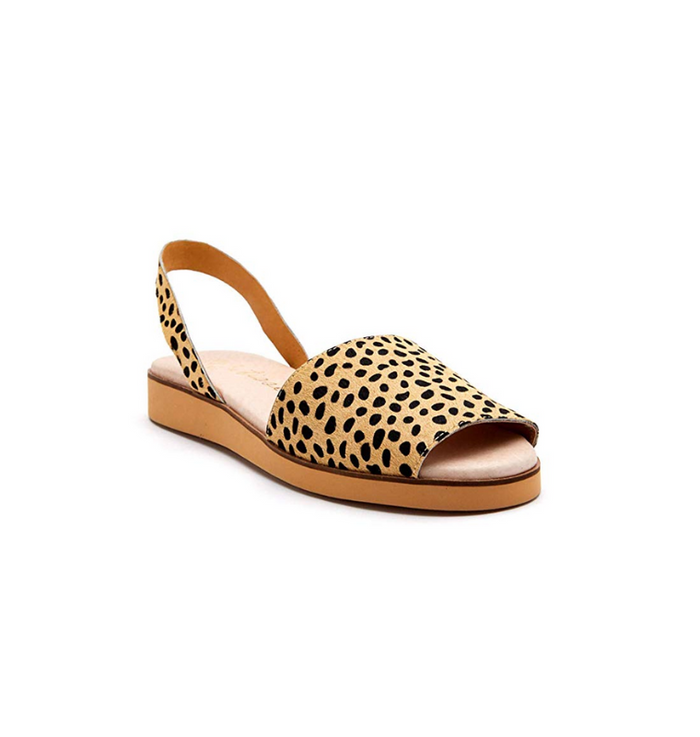 Matisse Cheetah "Easy" Flat Sandal