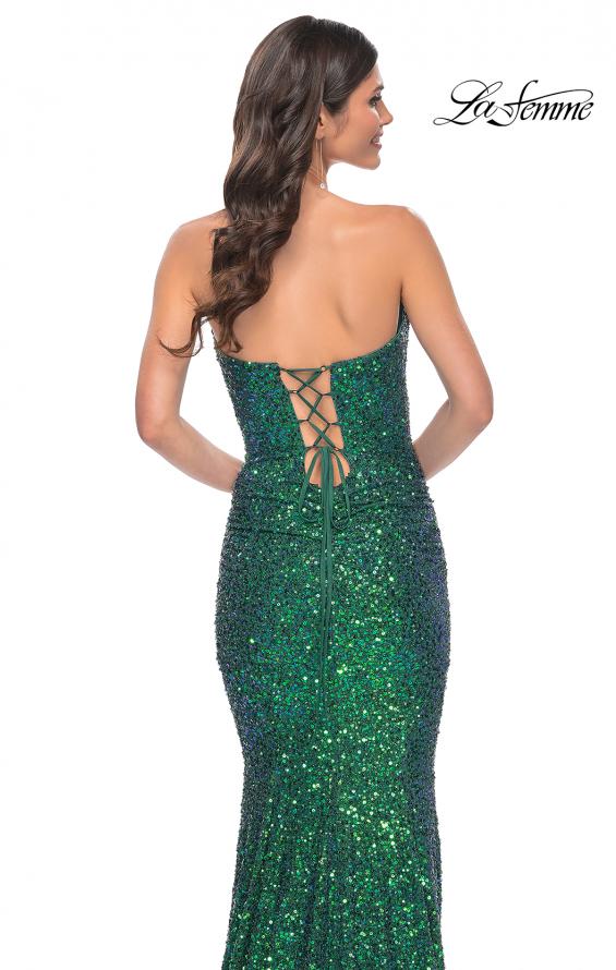 La Femme 32340 Strapless Sequin Mermaid Dress