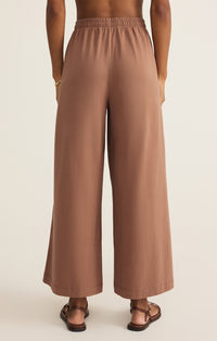 Scout Jersey Flare Pant | Teakwood